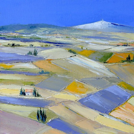 Au pied du Ventoux - 40x40